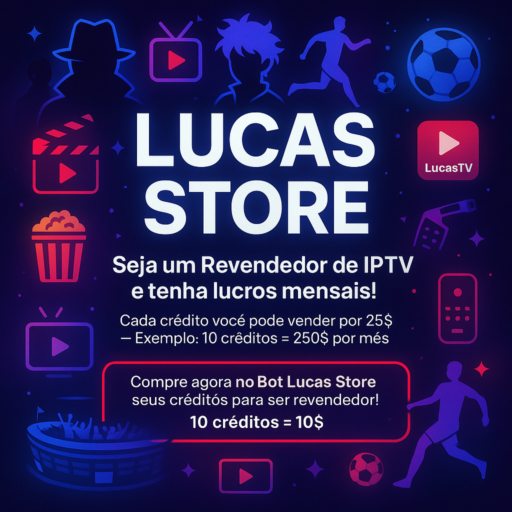Seja um Revendedor IPTV